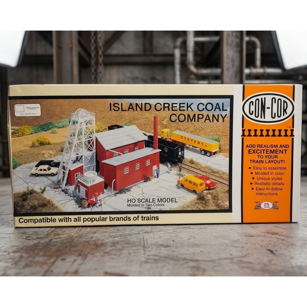 Con Cor HO Scale #1702 Island Creek Company Brand New Sealed